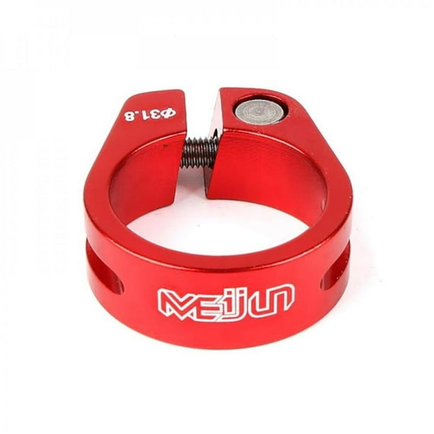 Details about / Mountain Bike Seat Post 31.8mm Safety Clamp Seatpost Clips Quick Release